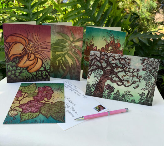 Hawaii Greet Cards Rainforest